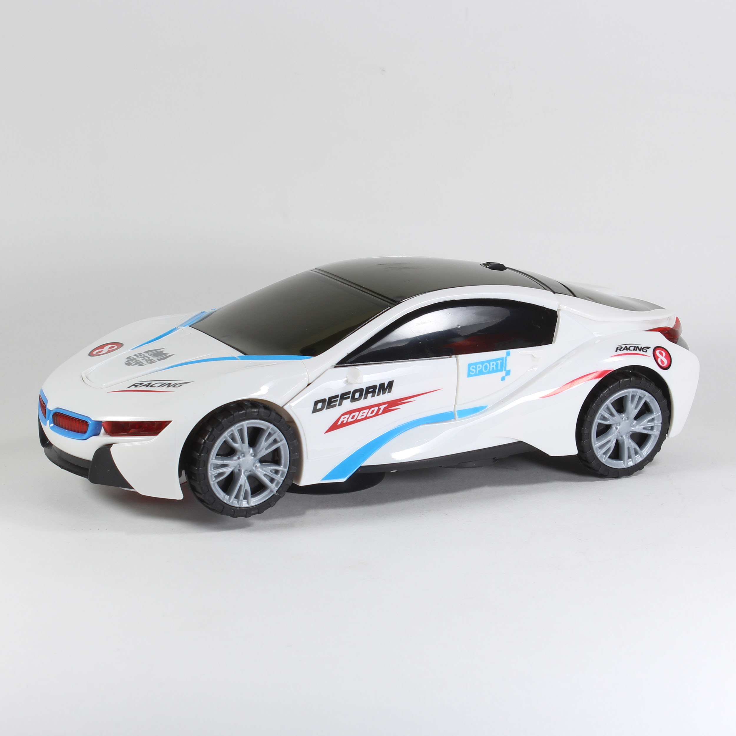 ماشین بازی طرح BMW I8 مدل تبدیل شونده کد 0005