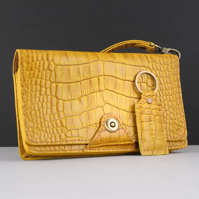 ست هدیه زنانه چرم یلسان مدل رادیس کد NHL-GC-062-zrd