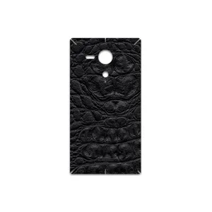 MAHOOT Black-Crocodile-Leather Cover Sticker for Sony Xperia SP