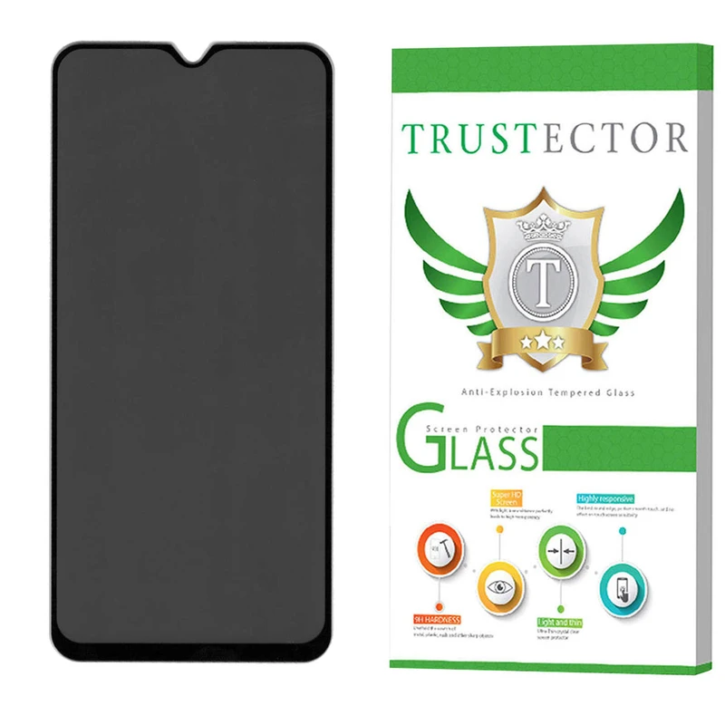 محافظ صفحه نمایش حریم شخصی تراستکتور مدل PFTA مناسب برای گوشی موبایل شیائومی Redmi Note 8 Pro