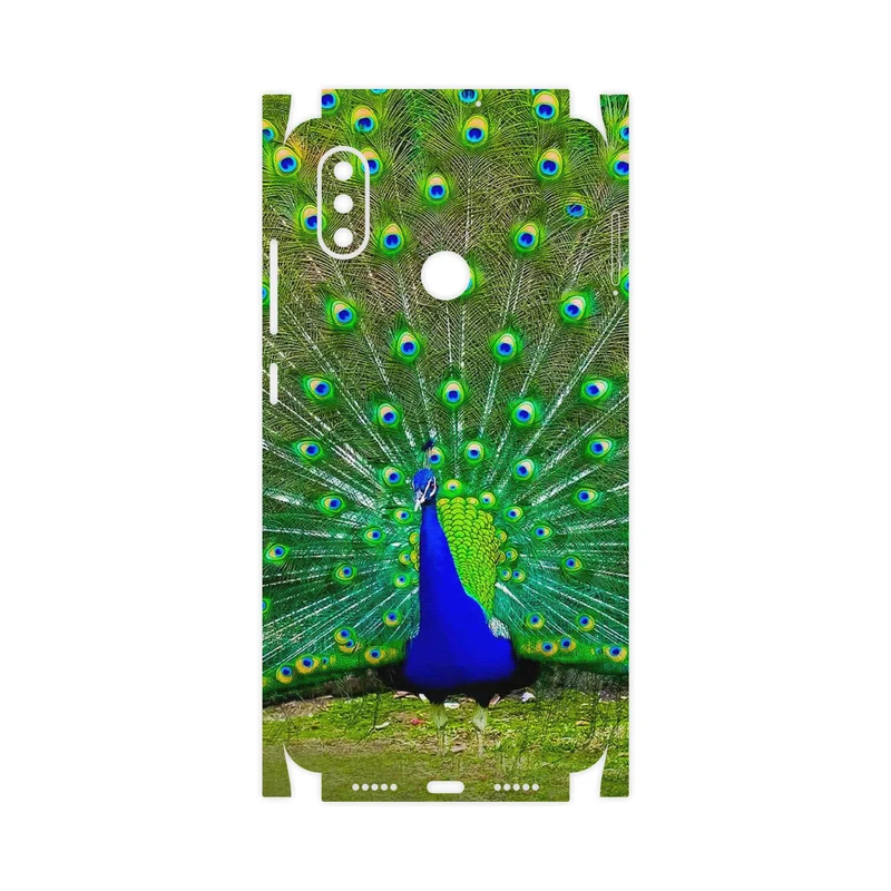 برچسب پوششی ماهوت مدل Peacock-FullSkin مناسب برای گوشی موبایل شیائومی Mi 8