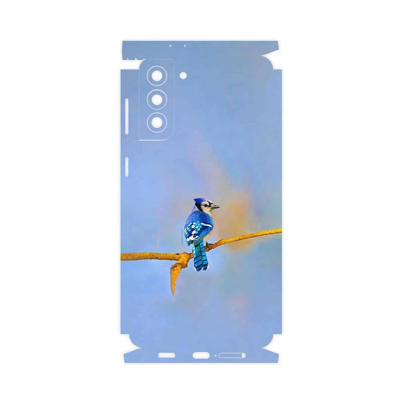 برچسب پوششی ماهوت مدل Cyanocitta cristata-FullSkin مناسب برای گوشی موبایل سامسونگ Galaxy S21 Plus 5G