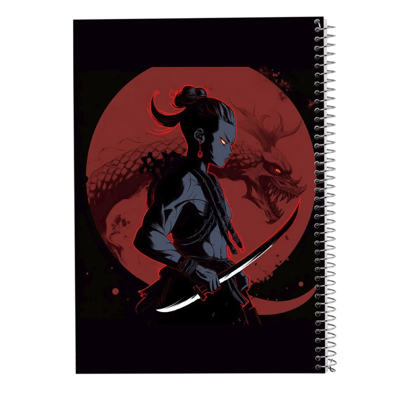 دفتر مشق 100 برگ مدوپد مدل Demon Slayer کد DF10470