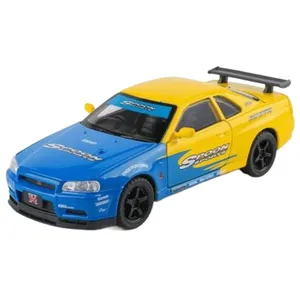 ماکت ماشین ناب سل مدل NISSAN SKYLINE GTR-R34 کد NAB002