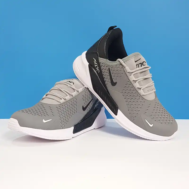 کفش پیاده روی مدل Air Max 270 GR رنگ طوسی