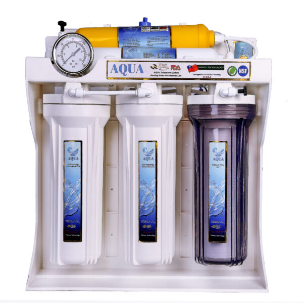 دستگاه تصفیه کننده آب آکوا مدل JW-06 به همراه فیلتر تصفیه آب کد 01 مجموعه 3 عددی
