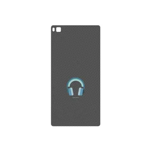 MAHOOT Minimal Headphone Icon Cover Sticker for Huawei P8