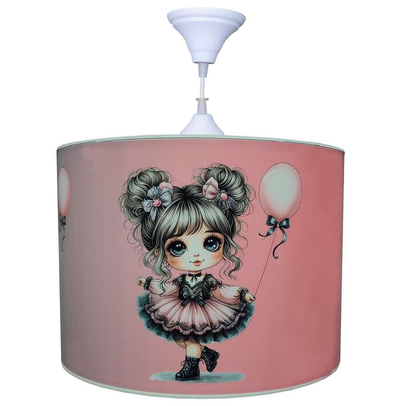 لوستر کودک مدل دختر و بادکنک