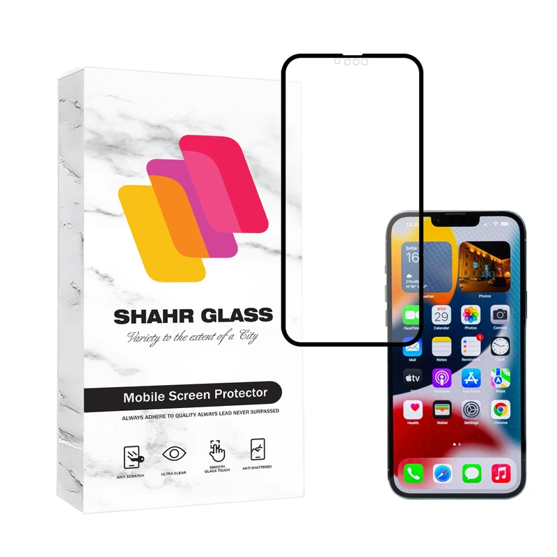   محافظ صفحه نمایش سرامیکی مات شهر گلس مدل MCERAMSH مناسب برای گوشی موبایل اپل iPhone 13 Pro Max