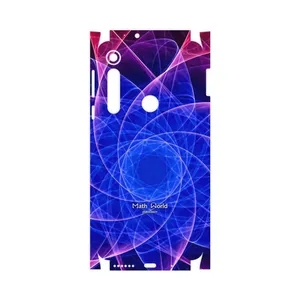 MAHOOT Mathematical Geometric Shape 9-FullSkin Cover Sticker for Motorola One Macro