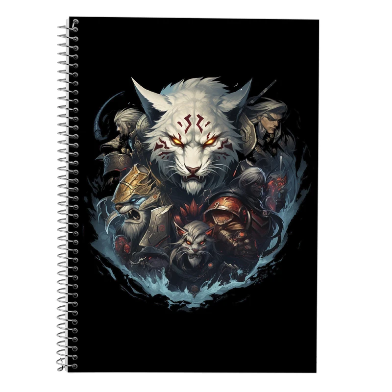 دفتر لغت 50 برگ مدوپد طرح Demon Slayer کد DF11060