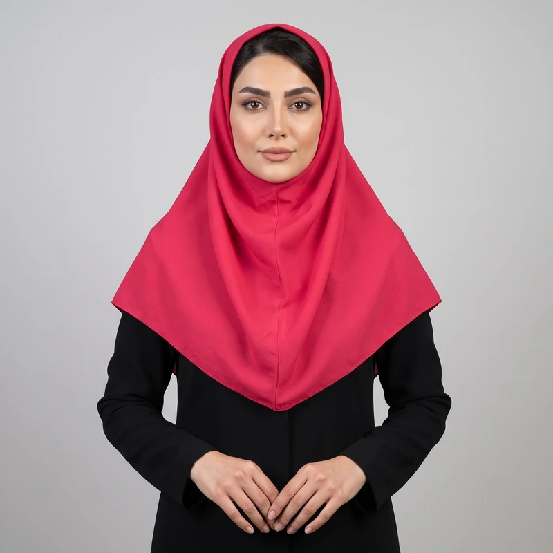 مقنعه مدل کرپ