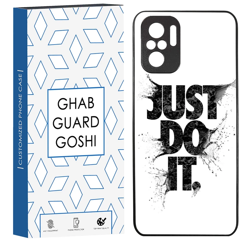 کاور قاب گارد گوشی طرح just do it کد TPU-107 مناسب برای گوشی موبایل شیائومی Redmi Note 10 4g / Redmi Note 10s / Poco m5s