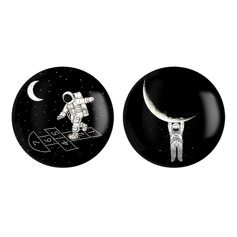 مگنت خندالو طرح فضانورد کد 19261933 مجموعه 2 عددی