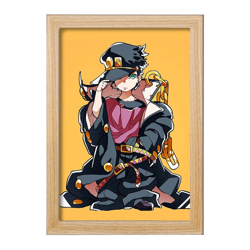 تابلو خندالو مدل چیبی جوتارو انیمه جوجو Jojo  کد 11543