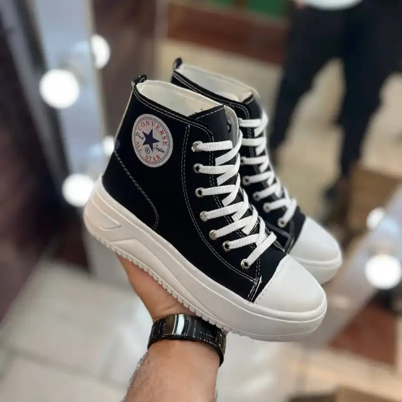 کفش پیاده روی زنانه مدل آل استار ساق دار