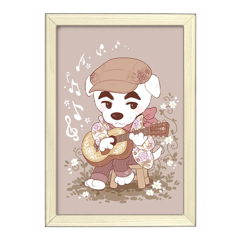 تابلو خندالو طرح بازی انیمال کراسینگ (Animal Crossing) کد 32645