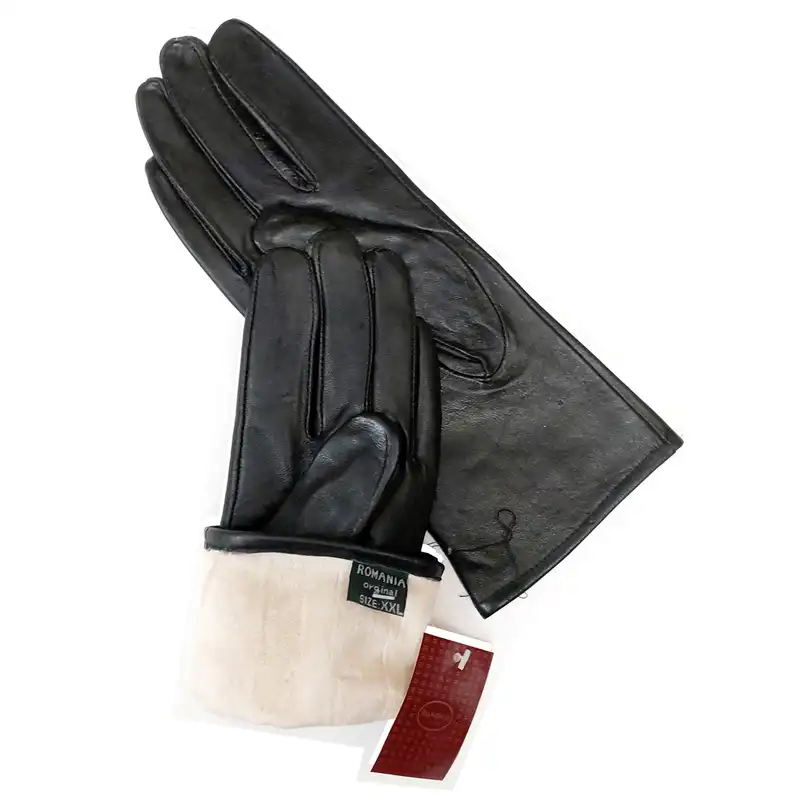 دستکش زنانه رومانی مدل چرم صوفیا