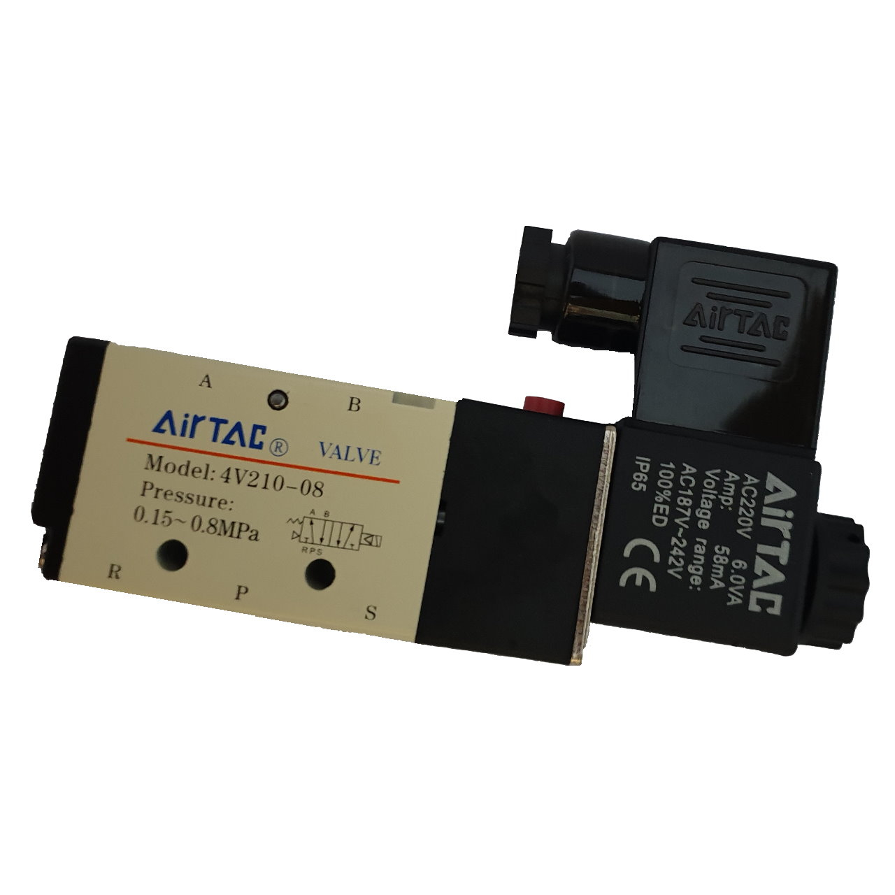 شیر برقی باد مدل 4v210-08-220vAc