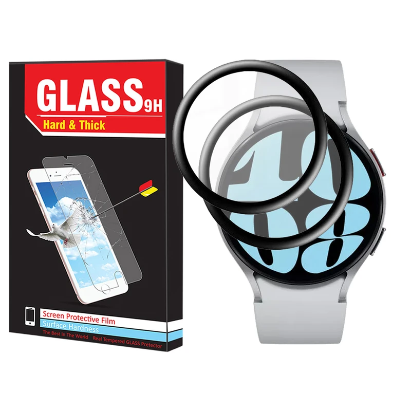 محافظ صفحه نمایش نانو هارد اند تیک مدل Pmma-HT مناسب برای ساعت هوشمند سامسونگ Galaxy Watch 6 40mm بسته دو عددی