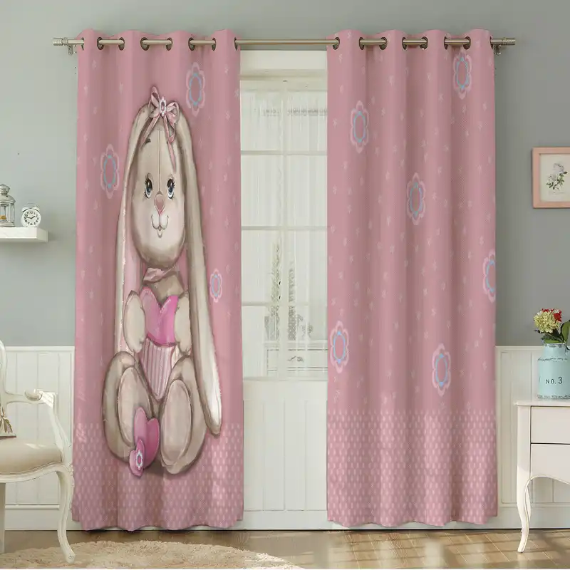 پرده نیروانا طرح کودک مدل مخمل کد 4751 سایز 140×280 سانتی متر