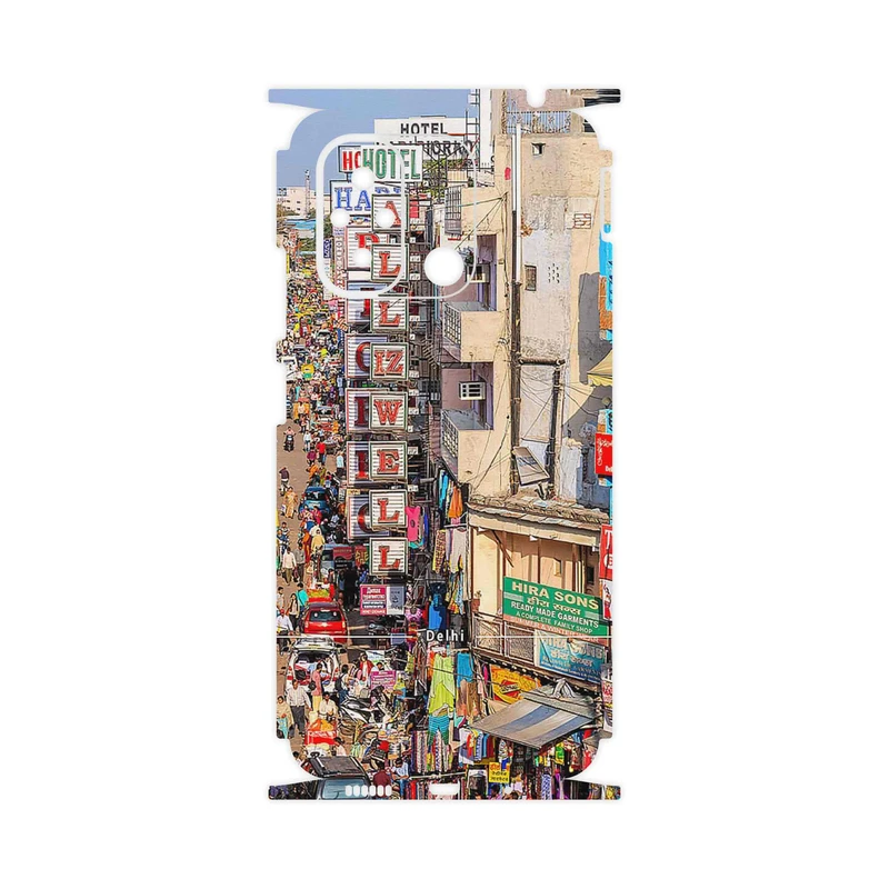 برچسب پوششی ماهوت مدل City of Delhi-FullSkin مناسب برای گوشی موبایل شیائومی Redmi 12C