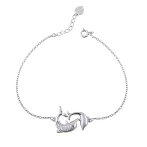   دستبند نقره زنانه بازرگانی میلادی کد DP_069