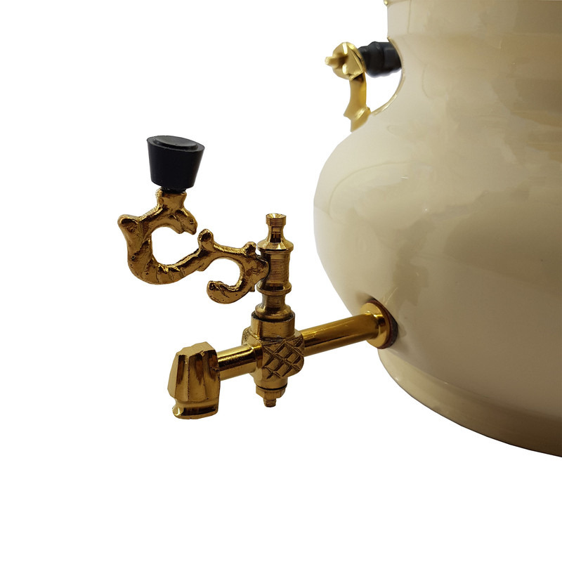سماور گازی مدل عروس کد B301 ظرفیت 6 لیتر