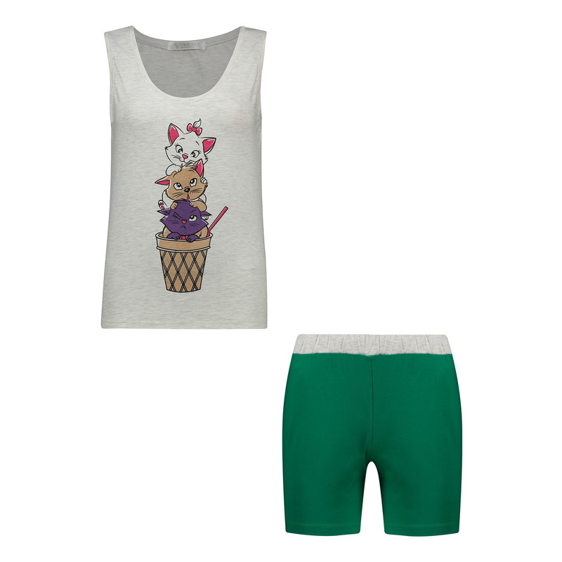 ست تاپ و شلوارک زنانه لوینت مدل آریستو کت