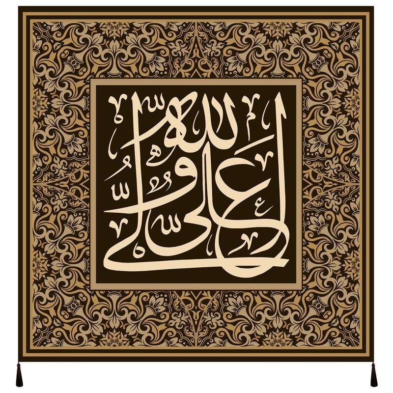 پرچم مدل امام علی علیه السلام کد 240.100100