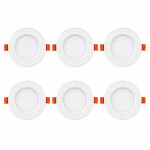 پنل ال ای دی 7 وات حسیس مدل بک لایت بسته 6 عددی