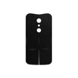 MAHOOT Black-Suede Cover Sticker for Motorola Moto G 2nd gen