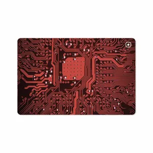 MAHOOT Red Printed Circuit Board Cover Sticker for Samsung Galaxy Tab S5e 10.5 2019 T725