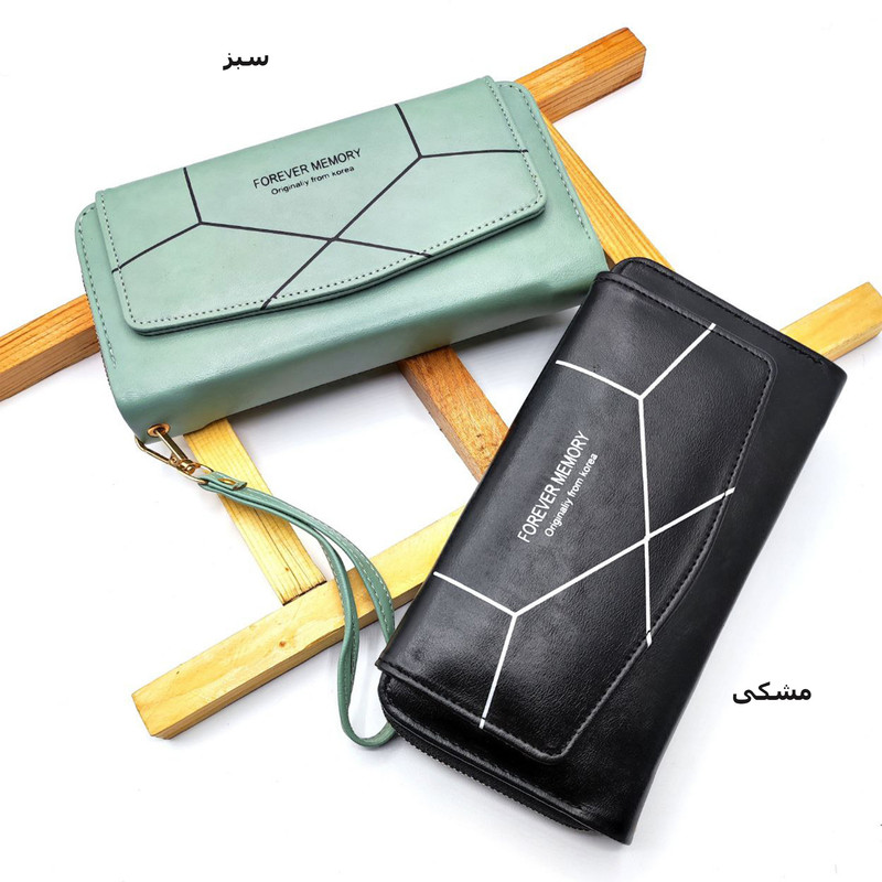 کیف پول زنانه مدل گلوریا