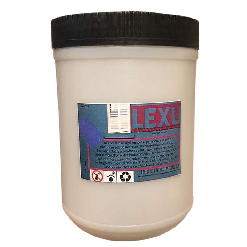 رنگ قهوه ای اکریلیک لکسوو مدل Painting  وزن 1 کیلو گرم