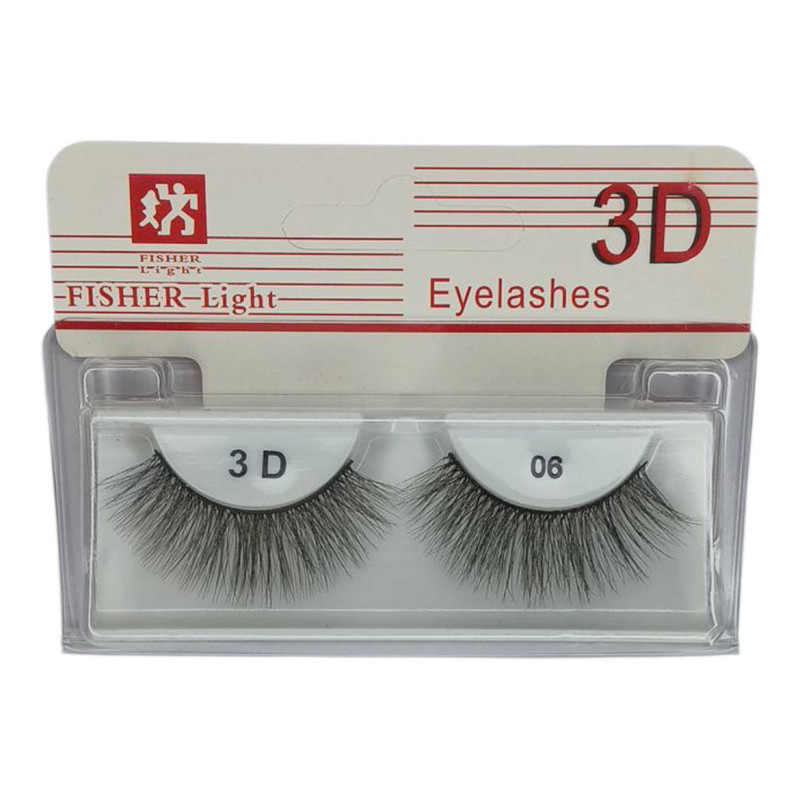 مژه مصنوعی فیشر لایت مدل 3D کد 06