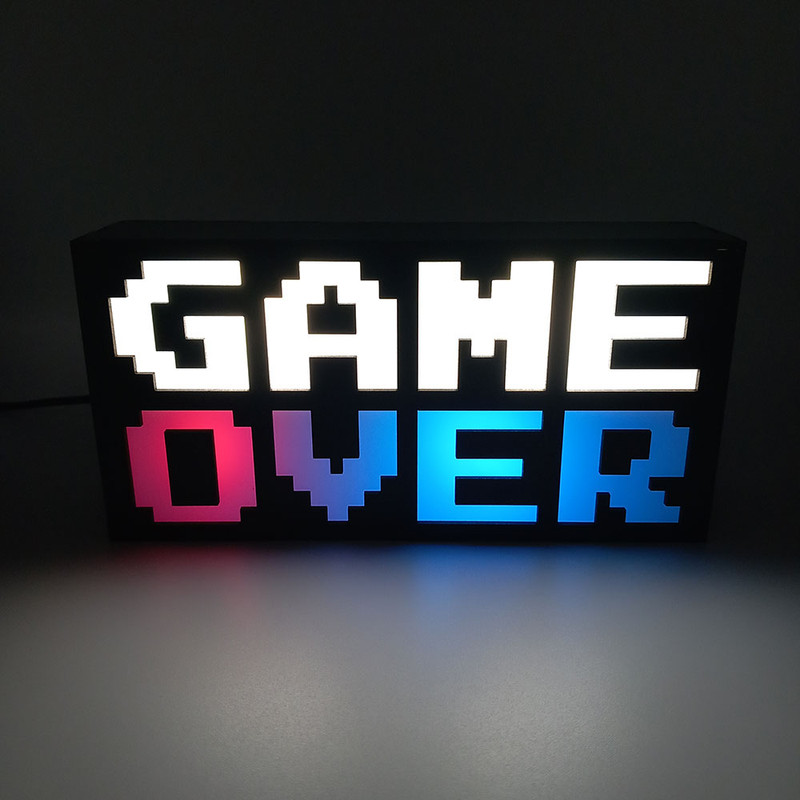 آیکون لایت طرح GAME OVER کد GAS-01