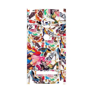MAHOOT Collage of High heel Shoes-FullSkin Cover Sticker for Motorola Moto Z2 Force