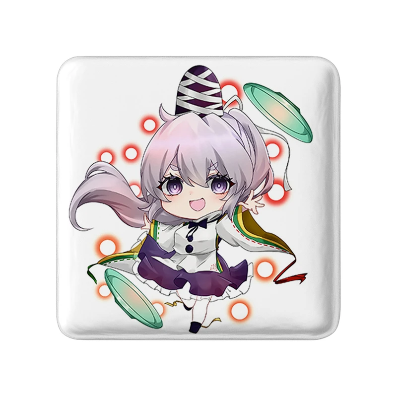 مگنت خندالو طرح بازی توهو (Touhou) مدل مربعی کد 35736
