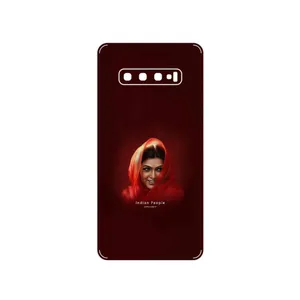 MAHOOT Portrait of an Indian Woman Cover Sticker for Samsung Galaxy S10 Plus