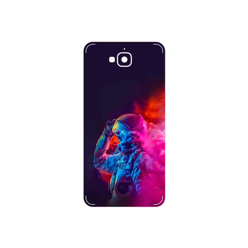 برچسب پوششی ماهوت مدل Smoke Rainbow Digital Art 1 مناسب برای گوشی موبایل هوآوی Y6 Pro