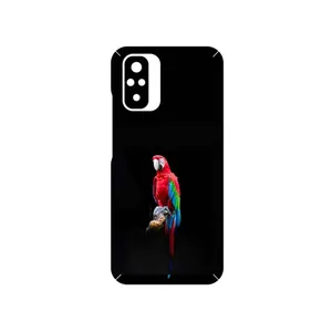 MAHOOT Parrot Cover Sticker for Xiaomi Redmi Note 10