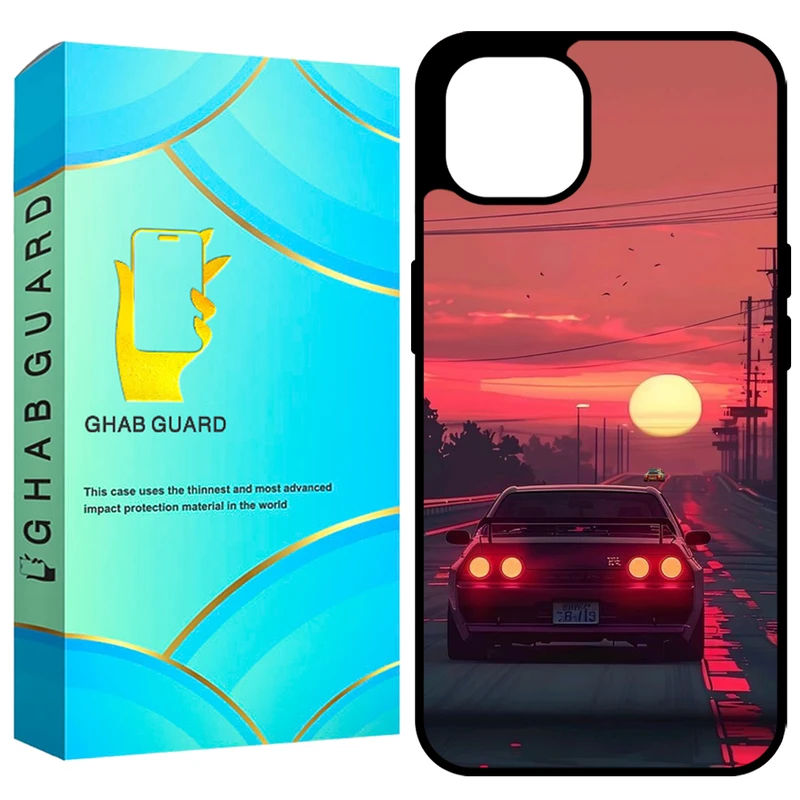  کاور قاب گارد طرح ماشین مدل GCHP13 مناسب برای گوشی موبایل اپل iPhone 13