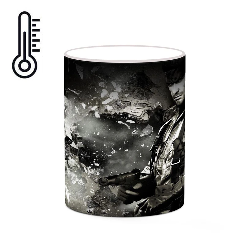 ماگ حرارتی کاکتی مدل بازی Metal Gear Solid کد mgh29533