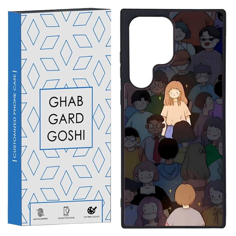 کاور قاب گارد گوشی طرح ست دخترانه کد TPU-061 مناسب برای گوشی موبایل سامسونگ Galaxy S23 Ultra
