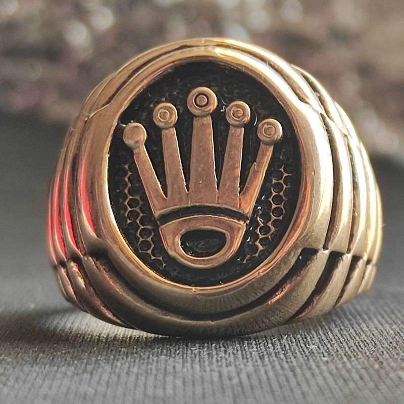 انگشتر مردانه مدل تاج کد GL141 انگشتر مردانه مدل تاج کد GL141