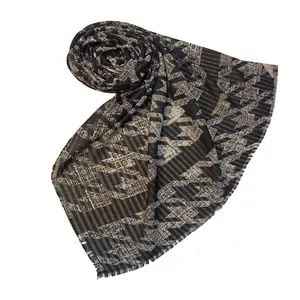 شال زنانه مدل نخ پنبه پیچازی