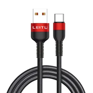 کابل تبدیل USB به USB-C لیتو مدل LD-5 طول 1 متر