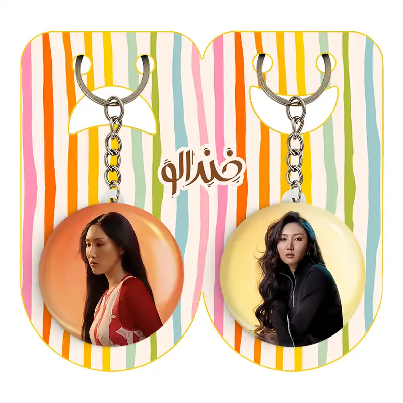 جاکلیدی خندالو مدل هوآسا گروه مامامو Mamamoo کد 1942219428 مجموعه 2 عددی