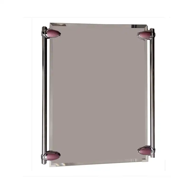 آینه دیواری مدل دیبا ارغوانی